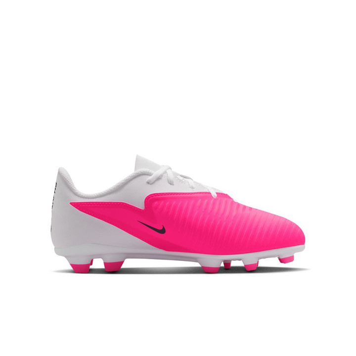 Nike Phantom 6 Low Club Fg Mg T Rosa Bianco - Scarpe Da Calcio Bambino