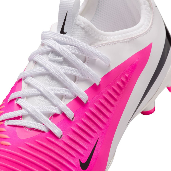 Nike Phantom 6 Low Academy Fg Mg Rosa Nero - Scarpe Da Calcio Bambino