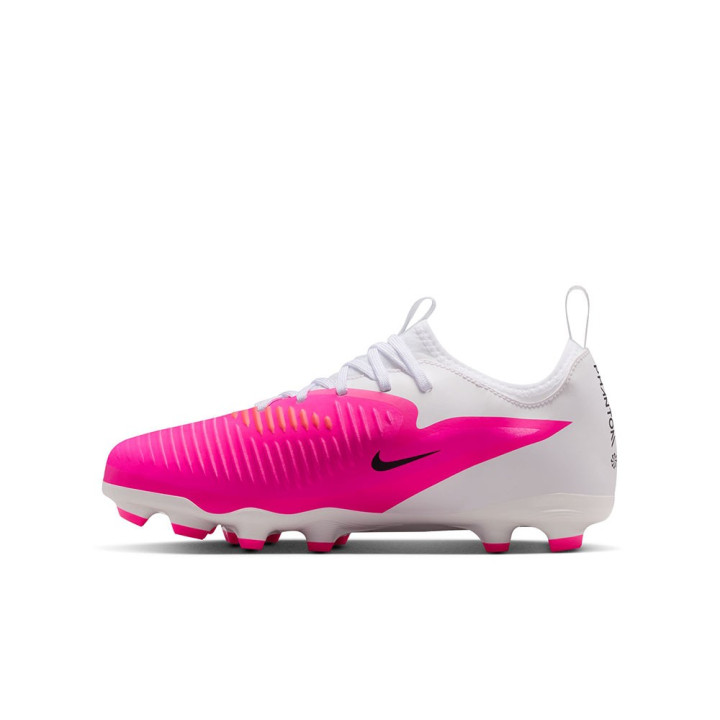 Nike Phantom 6 Low Academy Fg Mg Rosa Nero - Scarpe Da Calcio Bambino