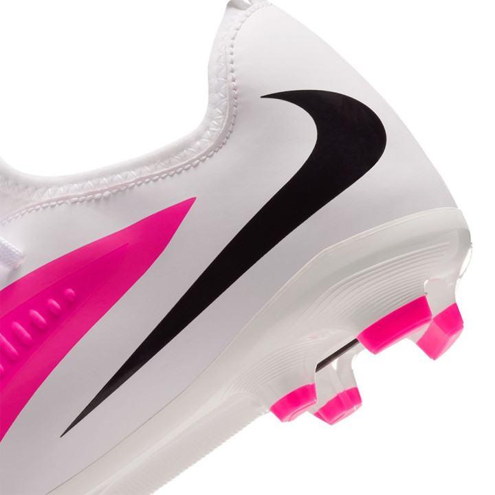 Nike Phantom 6 Low Academy Fg Mg Rosa Nero - Scarpe Da Calcio Bambino