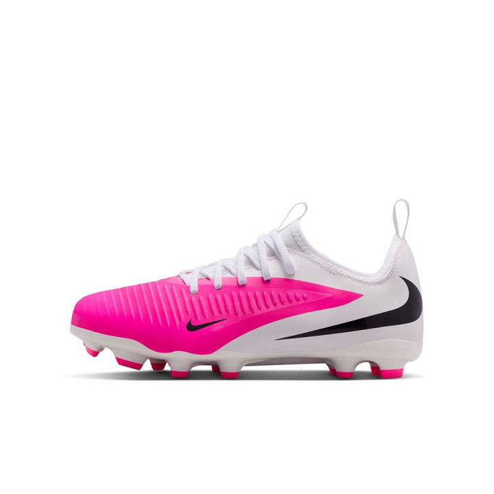 Nike Phantom 6 Low Academy Fg Mg Rosa Nero - Scarpe Da Calcio Bambino