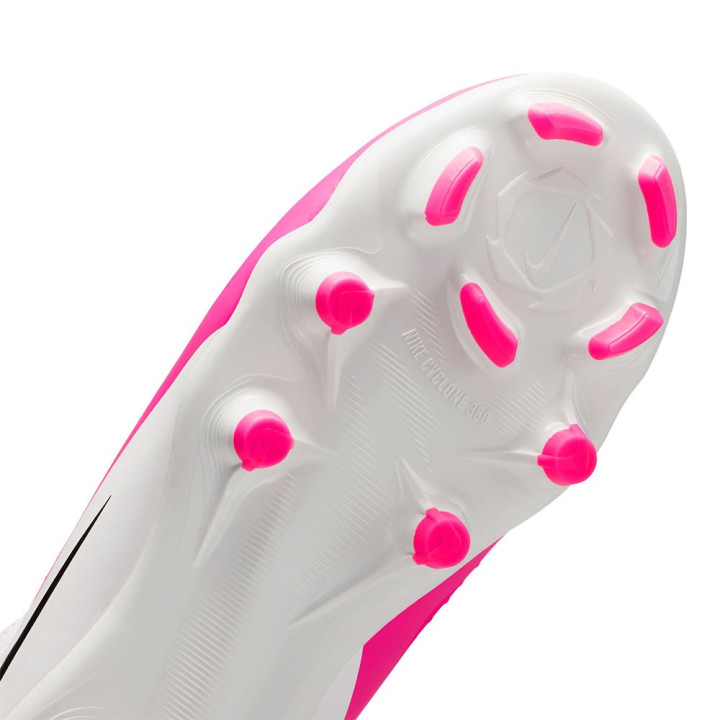 Nike Phantom 6 High Academy Fg Mg Rosa Bianco - Scarpe Da Calcio Bambino