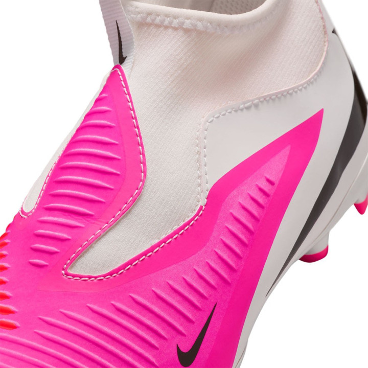 Nike Phantom 6 High Academy Fg Mg Rosa Bianco - Scarpe Da Calcio Bambino