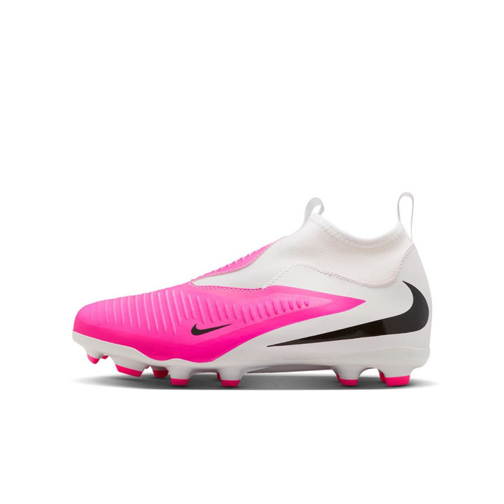 Nike Phantom 6 High Academy Fg Mg Rosa Bianco - Scarpe Da Calcio Bambino