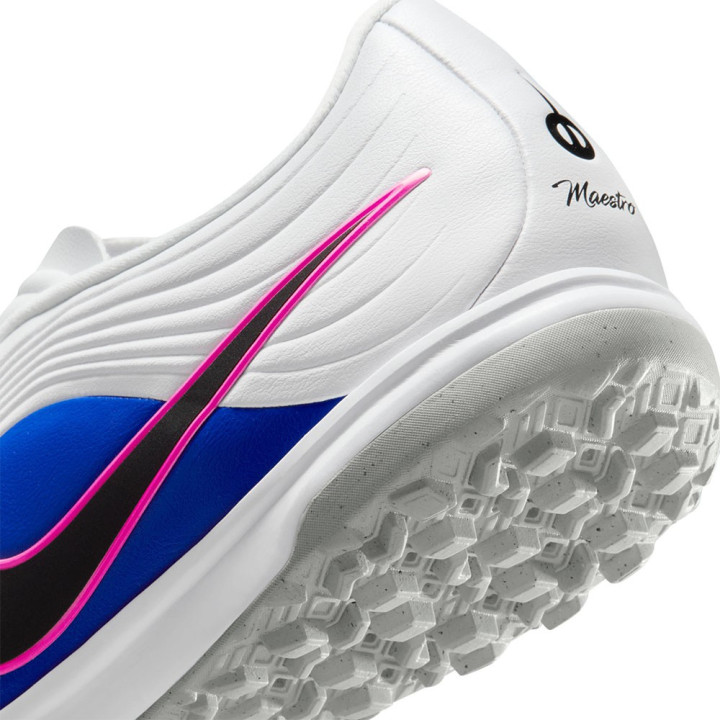 Nike Tiempo Maestro Academy Tf Bianco Blu Rosa - Scarpe Da Calcio Uomo