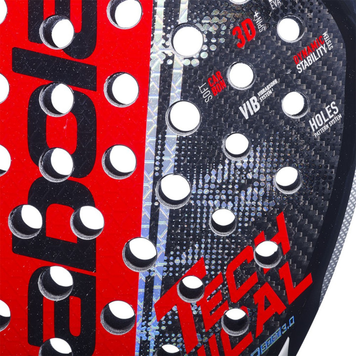 Babolat Technical Viper Soft 3.0 Nero Rosso - Racchetta Padel