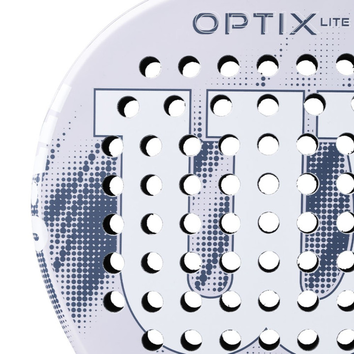 Wilson Optix V2 Bianco Lilac - Racchetta Padel