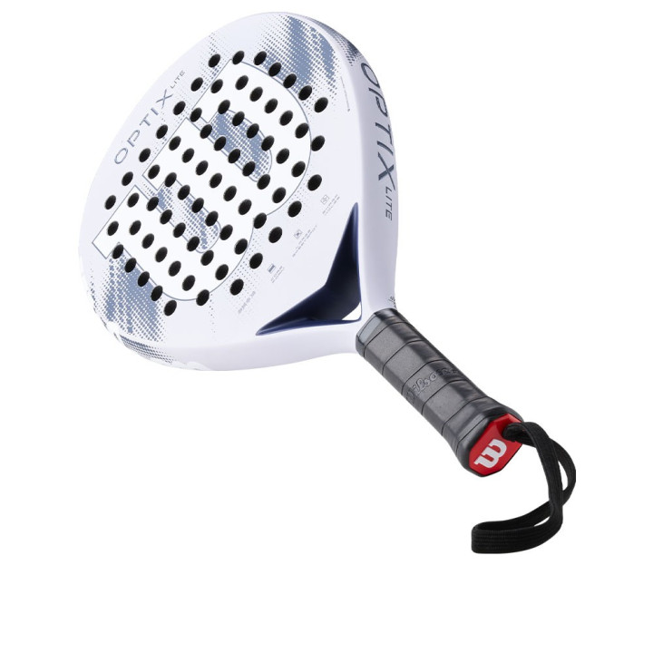 Wilson Optix V2 Bianco Lilac - Racchetta Padel