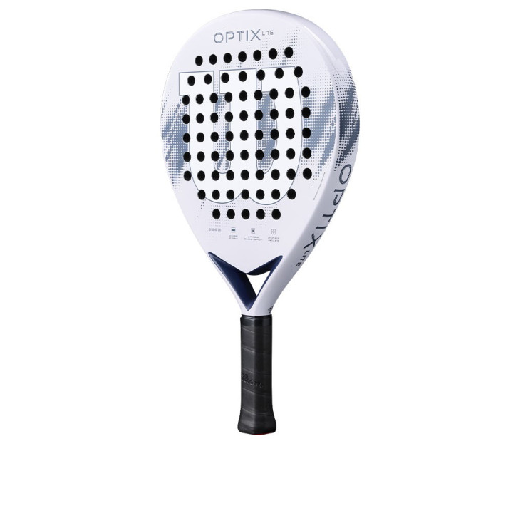 Wilson Optix V2 Bianco Lilac - Racchetta Padel