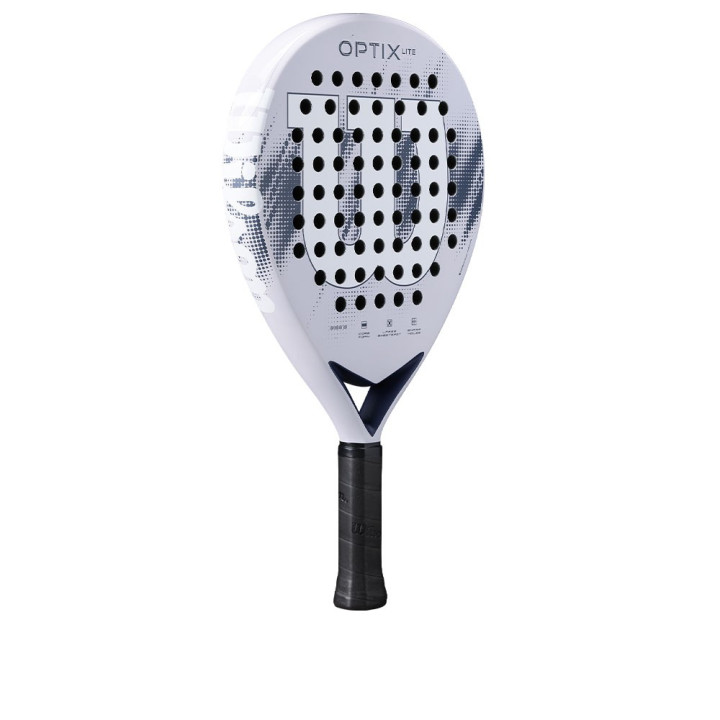 Wilson Optix V2 Bianco Lilac - Racchetta Padel