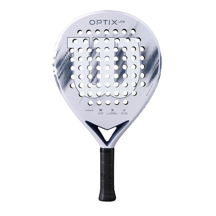 Wilson Optix V2 Bianco Lilac - Racchetta Padel