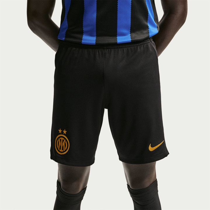 Nike Pantaloncini Calcio Inter Home 26 27 Nero Oro Uomo