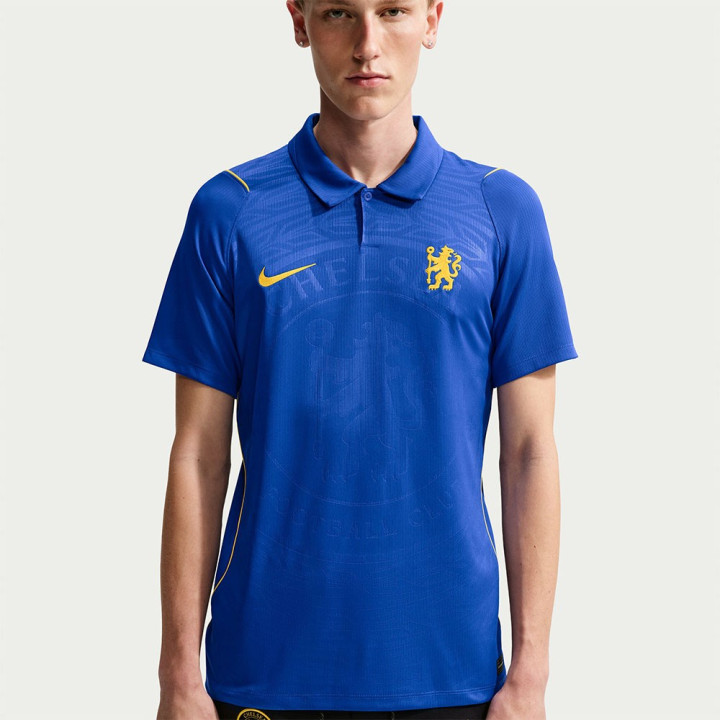 Nike Maglia Calcio Chelsea Home 26 27 Blu Oro Uomo
