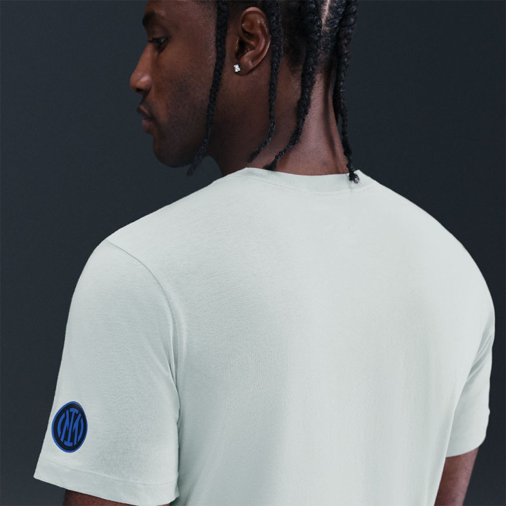 Nike Maglia Maniche Corte Inter Banner Express Grigio Uomo