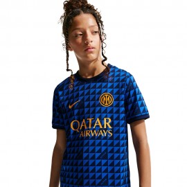 Maniche Corte Inter Pre Match blu nero oro