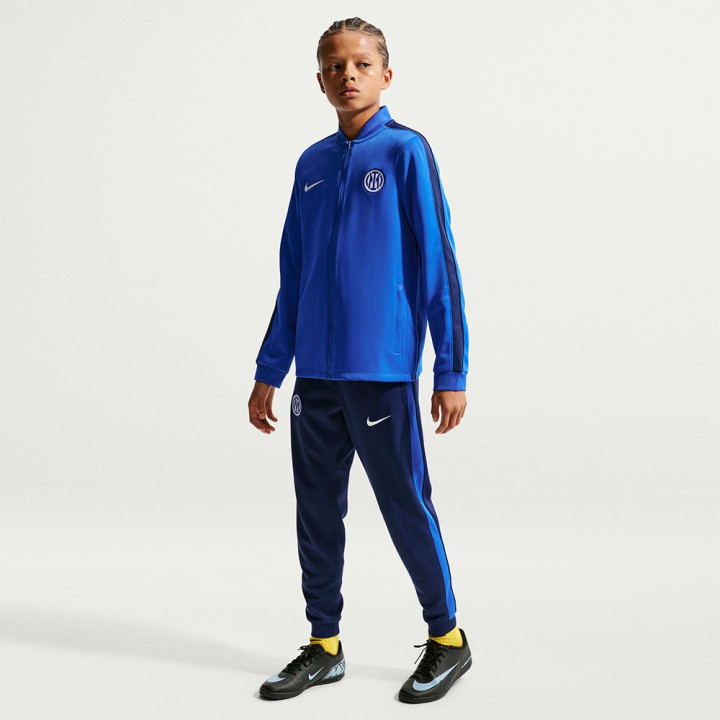 Nike Inter Strike Tuta Calcio Training Blu Bianco Bambino