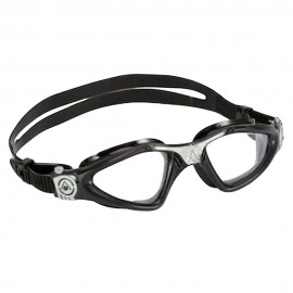 Occhialini Nuoto Kayenne clear Lens nero argento