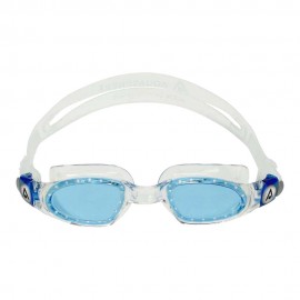 Occhialini Nuoto Mako blu Lens Trasp