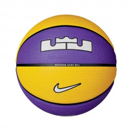 Palla Basket Playground Lb James giallo viola