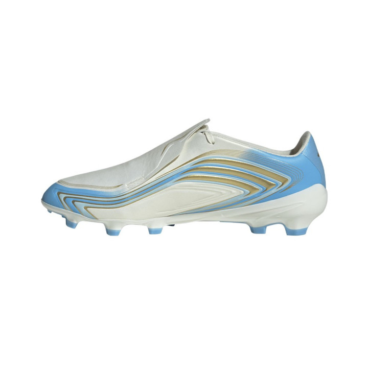 ADIDAS F50 Messi League Fg Avorio Azzurro - Scarpe Da Calcio Uomo