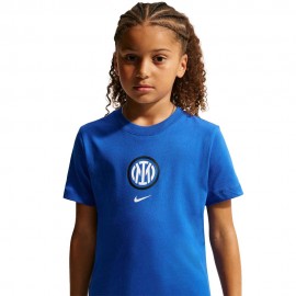 Maniche Corte Inter Crest blu blu