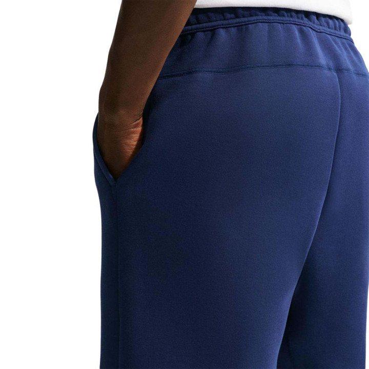 Nike Pantaloncini Calcio Inter Tech Flc Blu Oro Uomo