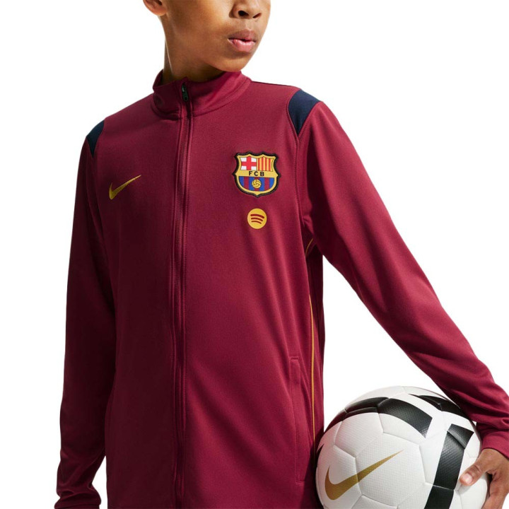 Nike Tuta Calcio Fcb Acdpr Rosso Blu Bambino