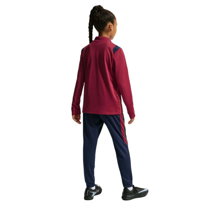 Nike Tuta Calcio Fcb Acdpr Rosso Blu Bambino