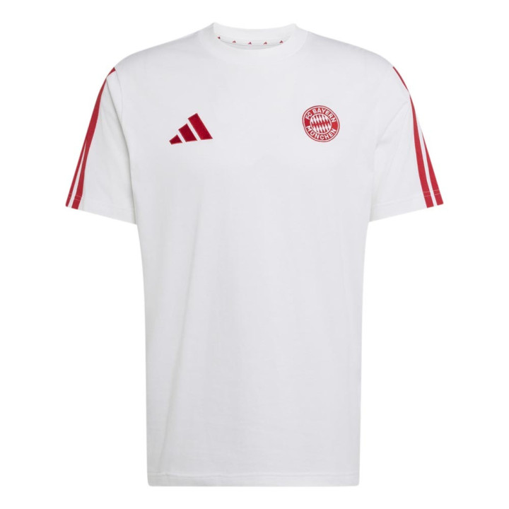 ADIDAS Maglia Maniche Corte Bayer Dna Bianco Rosso Uomo