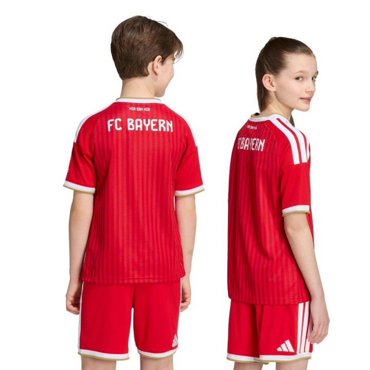 ADIDAS Maglia Calcio Fc Bayern Home 26 27 Rosso Bianco Bambino