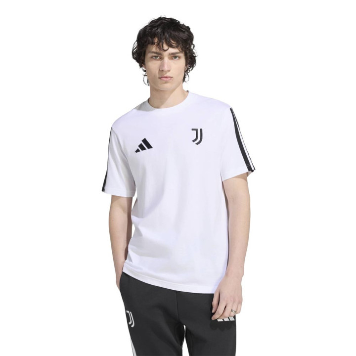 ADIDAS Maglia Maniche Corte Juve Dna Cotton Bianco Nero Uomo