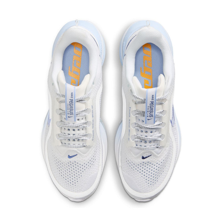 Nike Pegasus Premium Bianco Azzurro - Scarpe Running Donna