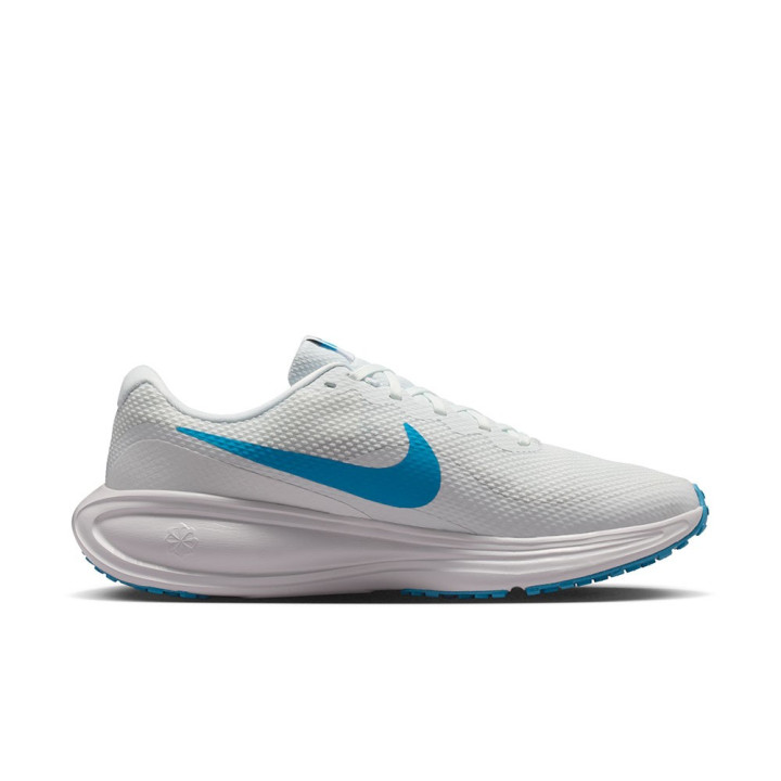 Nike Revolution 8 Bianco Azzurro - Scarpe Running Uomo
