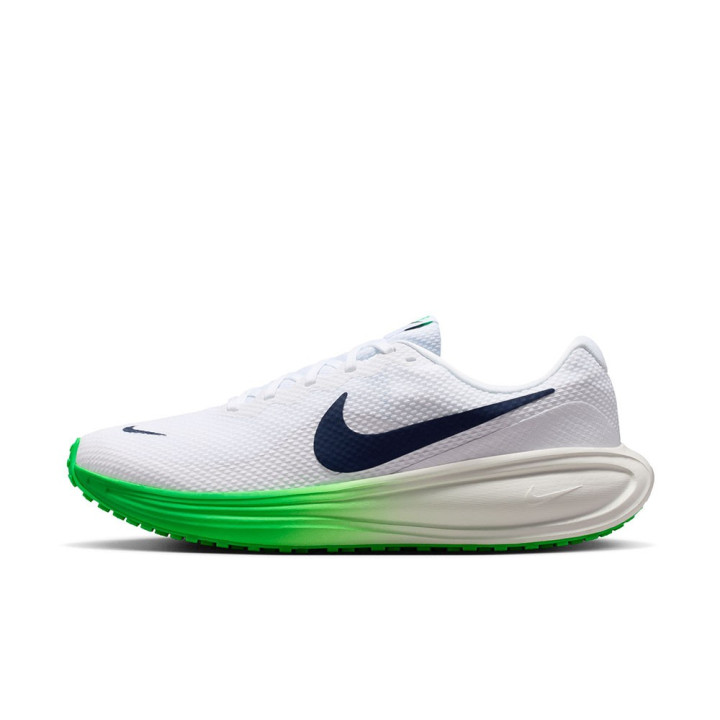 Nike Revolution 8 Bianco Blu Verde - Scarpe Running Uomo