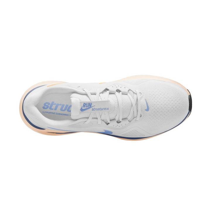 Nike Structure 26 Bianco Blu Navy - Scarpe Running Donna