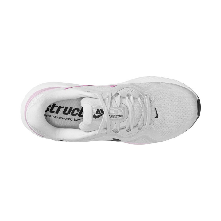 Nike Structure 26 Bianco Nero - Scarpe Running Donna