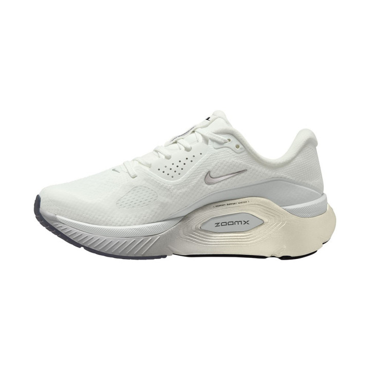 Nike Structure Plus Bianco Argento - Scarpe Running Donna