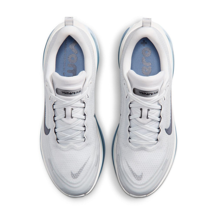 Nike Vomero Plus Bianco Azzurro Grigio - Scarpe Running Uomo
