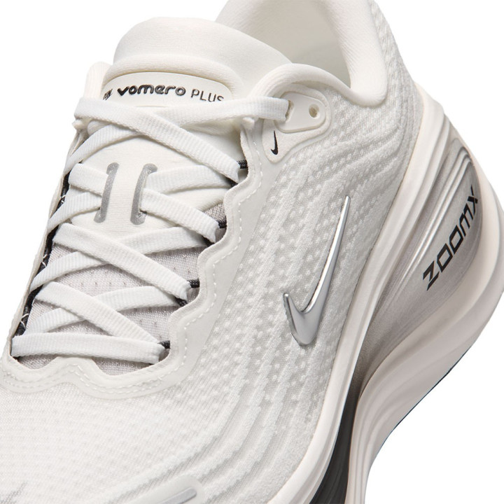 Nike Vomero Plus Bianco Nero Argento - Scarpe Running Donna