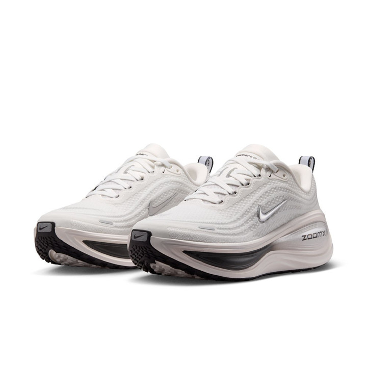 Nike Vomero Plus Bianco Nero Argento - Scarpe Running Donna