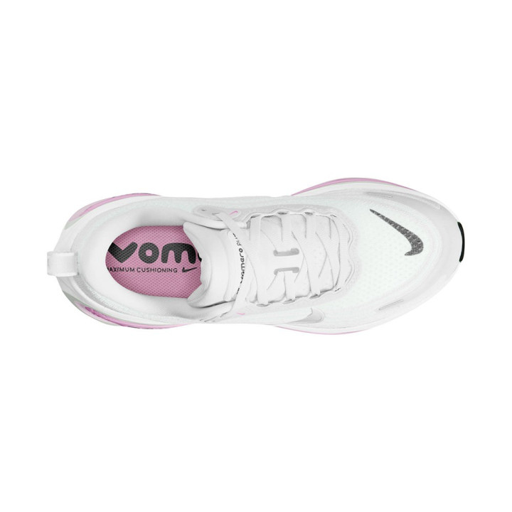 Nike Vomero Plus Bianco Rosa Argento - Scarpe Running Donna