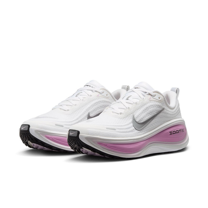 Nike Vomero Plus Bianco Rosa Argento - Scarpe Running Donna