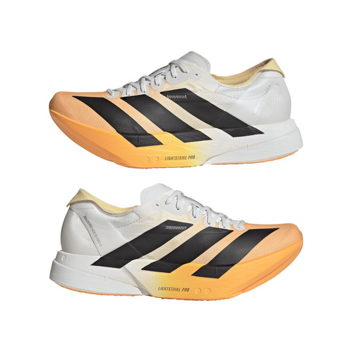 Adidas Adizero Adios Pro 4 Nero Bianco - Scarpe Running Uomo