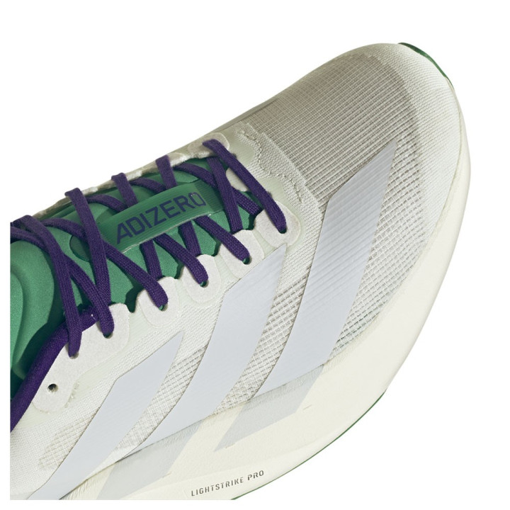 Adidas Adizero Evo Sl Bianco Grigio - Scarpe Running Uomo