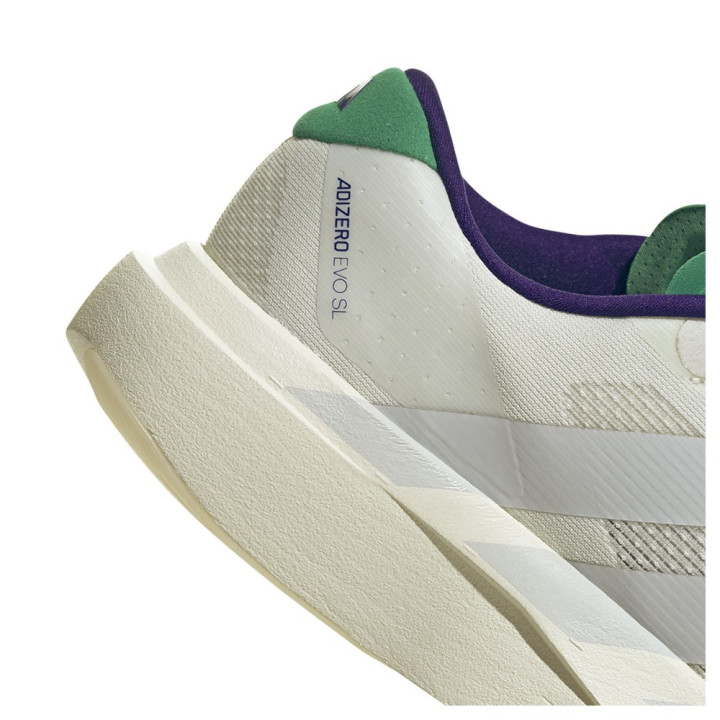 Adidas Adizero Evo Sl Bianco Grigio - Scarpe Running Uomo