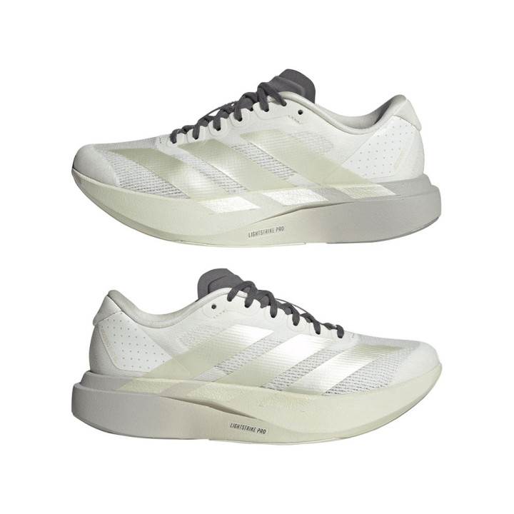 Adidas Adizero Evo Sl Bianco Icgome Granit - Scarpe Running Donna