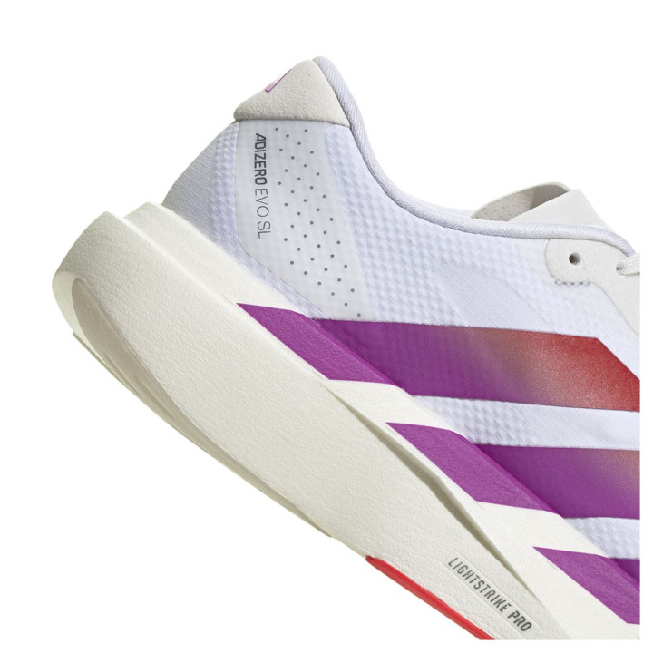 Adidas Adizero Evo Sl Bianco Lucred Crywht - Scarpe Running Uomo