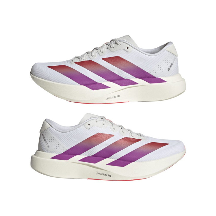 Adidas Adizero Evo Sl Bianco Lucred Crywht - Scarpe Running Uomo