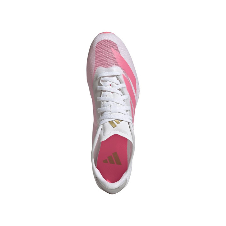 Adidas Adizero Sprintstar Bianco Soltur Oro - Scarpe Running Uomo