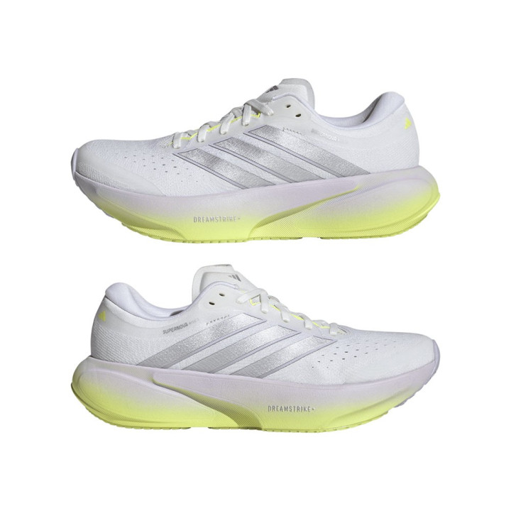 Adidas Supernova Rise 3 Bianco Argento Prptnt - Scarpe Running Donna